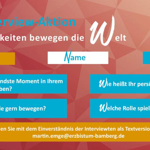 Werbezettel Persönlichkeiten